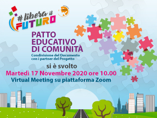 Si è svolto il meeting " Patto Educativo di Comunità ". Scopri come aderire.